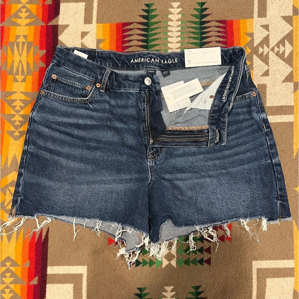 High rise shorts